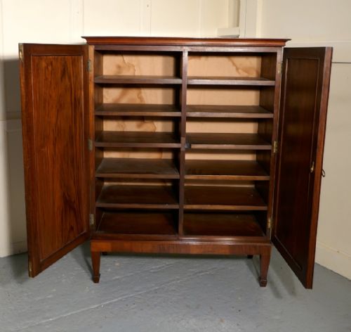 fig 4. Art Deco Figured Walnut Cupboard.
