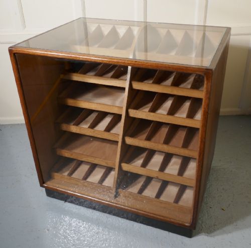 Vintage Art Deco Haberdashery Shop Fitting