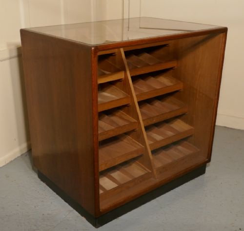 fig 2. Vintage Art Deco Haberdashery Shop Fitting