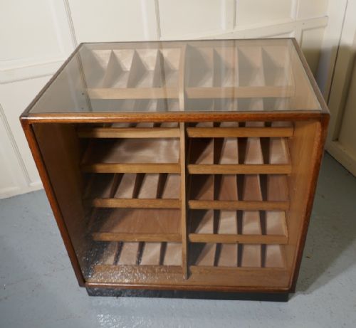 fig 3. Vintage Art Deco Haberdashery Shop Fitting