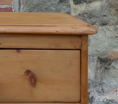 fig 2. Large Victorian Stripped Pine Chest of Drawers, 1890