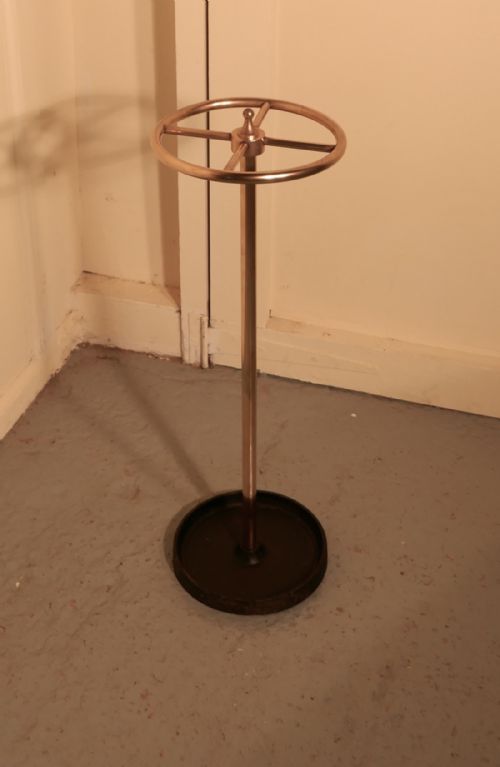 fig 3. A Victorian Brass and Cast Iron Walking Stick Stand or Umbrella Stand