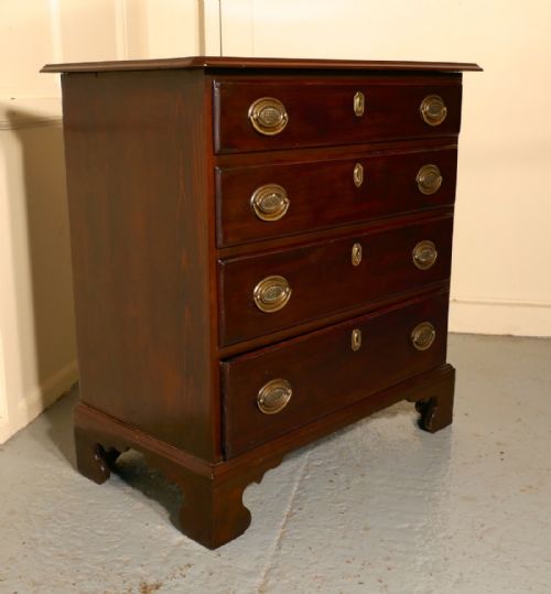 fig 2. Georgian Mahogany Chest of Drawers
