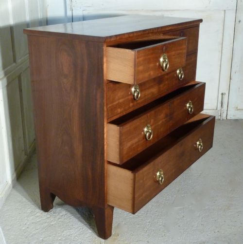 fig 1. Early 19th Century Mahogany Chest Of Drawers