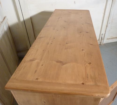 fig 1. Victorian Stripped Pine Kitchen Cupboard,