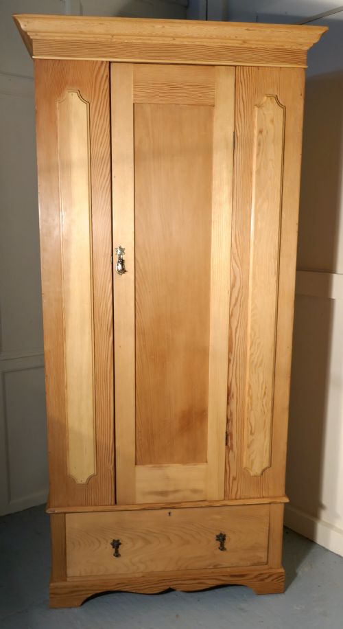fig 2. A Victorian Stripped Pine Wardrobe