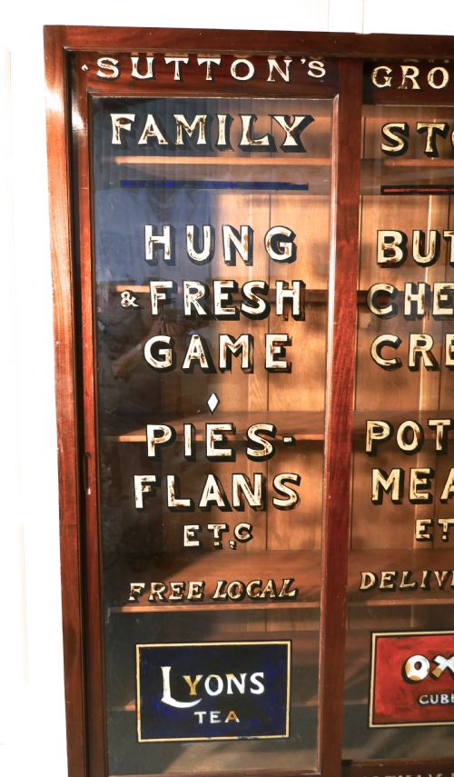 fig 3. Victorian Grocers Cupboard, Farm Shop Country Store