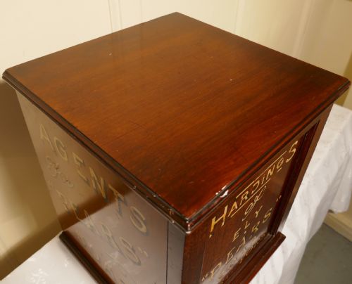 fig 1. Victorian Mahogany Soap or Bathroom Cupboard