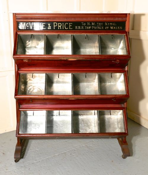 Mcvitie & Price Cake Shop Biscuit Tin Display Cabinet