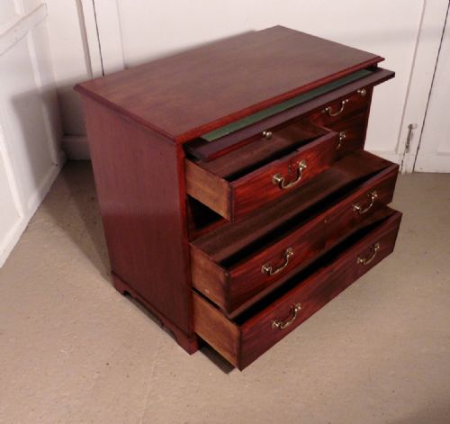 fig 2. Small Georgian Mahogany Chest of Drawers, 