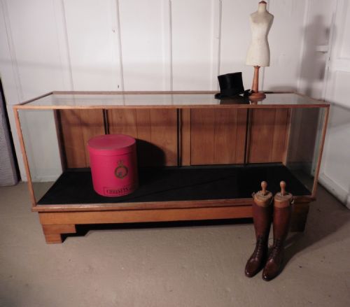 fig 1. Vintage Art Deco Haberdashery Shop Counter, Shop Display