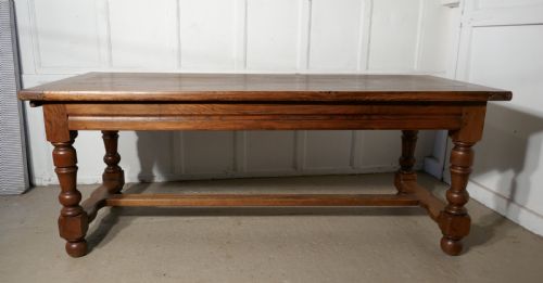 fig 3. 19th Century French Country Oak Table
