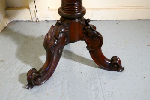 fig 3. Mahogany Wine Table or Occasional Table
