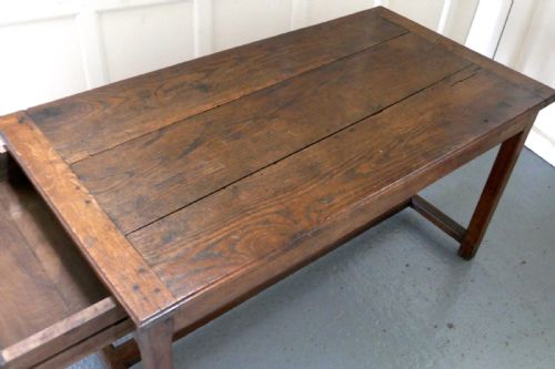 fig 1. Early 19th Century French Chestnut Farmhouse Table