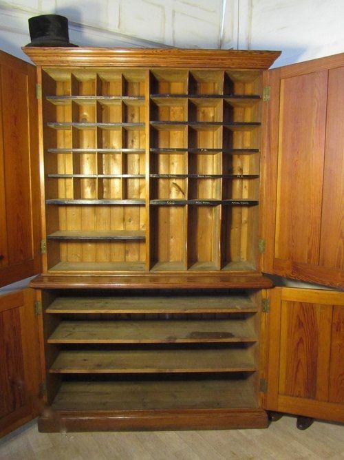 fig 2. Pine Housekeepers Estate Cupboard