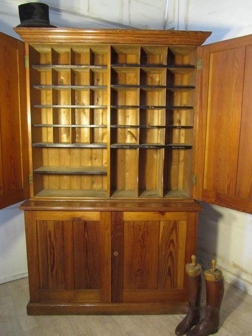 fig 3. Pine Housekeepers Estate Cupboard