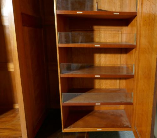 fig 5. Metamorphic Gentlemans Triple Oak Wardrobe Compactum by Kean and Scott