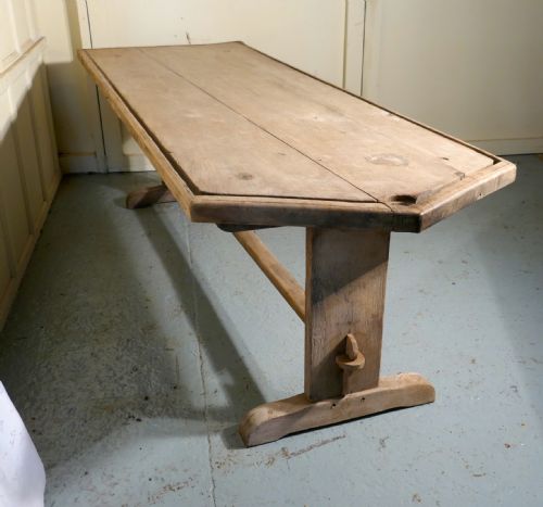 fig 3. 18th Century French Cheese Makers or Dairy Table