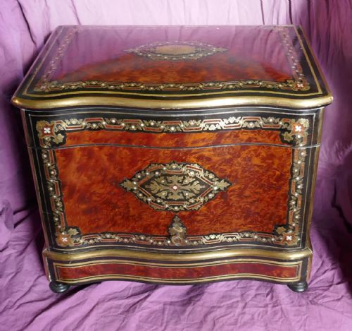 Inlaid Cave De Liqueur by Maison Alphonse Giroux, Circa 1830