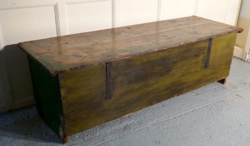 fig 2. European Folk Art Painted Pine Chest