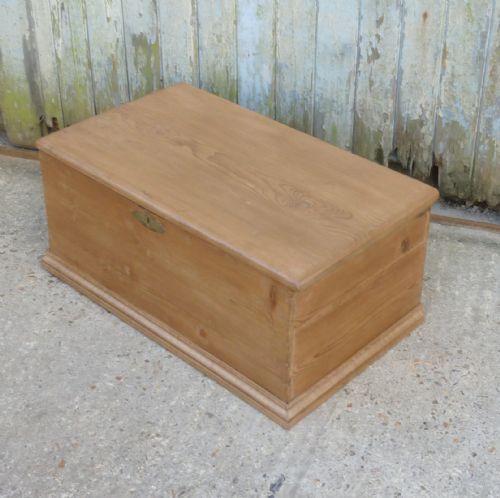 fig 2. Victorian Pine Blanket Box