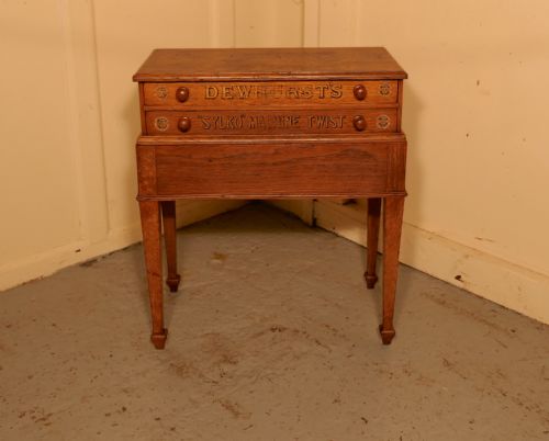 fig 1. Dewhurst’s Sylko Machine Cotton Reel Haberdashery Sewing Box  