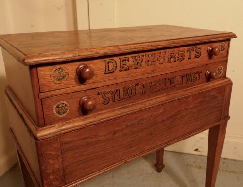 fig 4. Dewhurst’s Sylko Machine Cotton Reel Haberdashery Sewing Box  