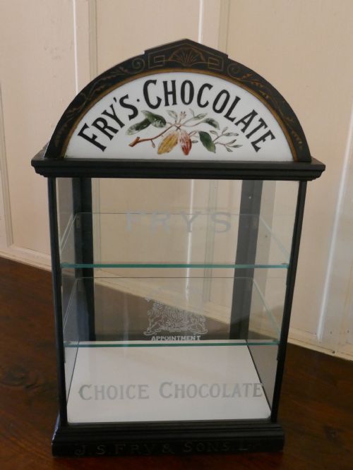 fig 1. Fry’s Chocolate Sweet Shop Display Cabinet  