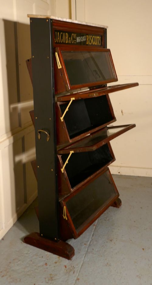 fig 1. Jacob & Co’s High Class Biscuits Shop Display Cabinet 