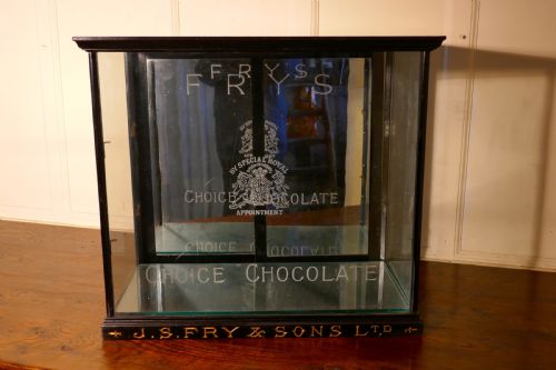 fig 2. Fry’s Glazed Sweet Shop Display Cabinet