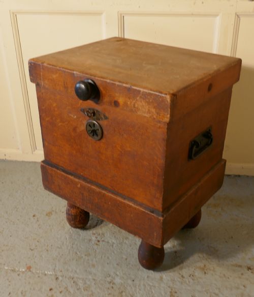 fig 2. Country House Pine Ice Box or Refrigerator from around 1890