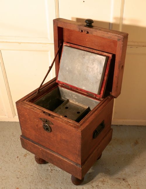 fig 3. Country House Pine Ice Box or Refrigerator from around 1890