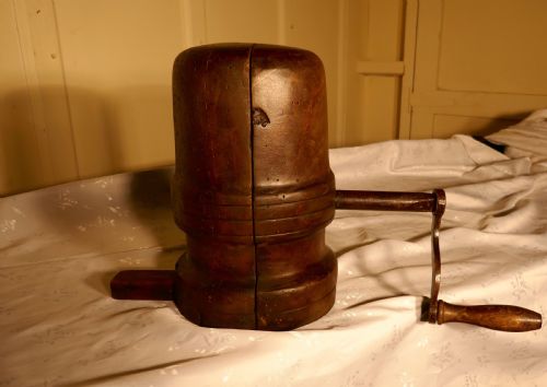 19th Century French Hat Makers Stretcher Hat Block