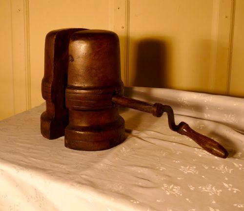 fig 3. 19th Century French Hat Makers Stretcher Hat Block 