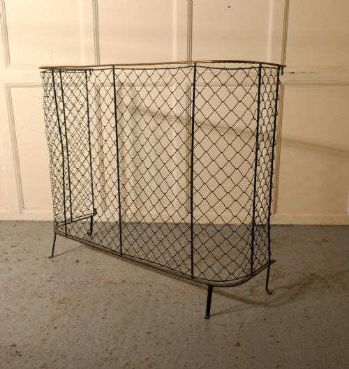 fig 3. A Victorian Nursery Fire Guard, Brass Fender