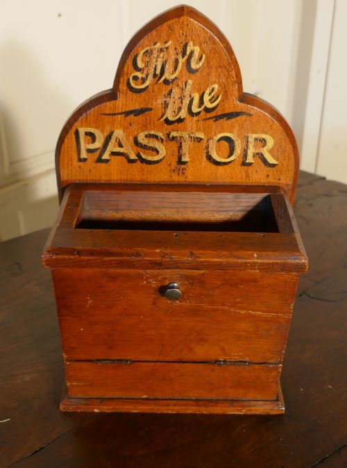 Arts and Crafts Church Collection Box