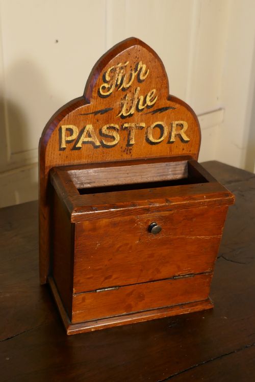 fig 1. Arts and Crafts Church Collection Box 