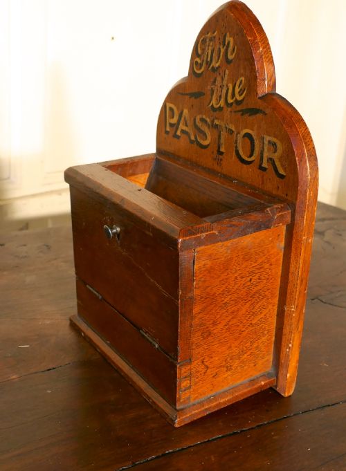 fig 4. Arts and Crafts Church Collection Box 