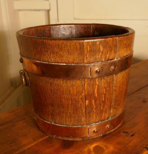fig 2. A Victorian Oak Wine Cooler