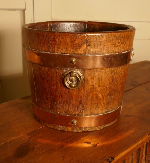 fig 3. A Victorian Oak Wine Cooler