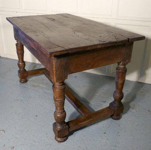 fig 3. 18th Century Rustic French Oak Table