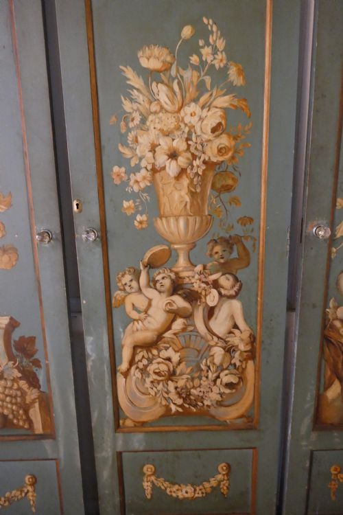 fig 3. Decorative French Painted Doors