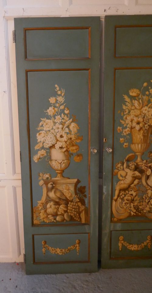 fig 4. Decorative French Painted Doors