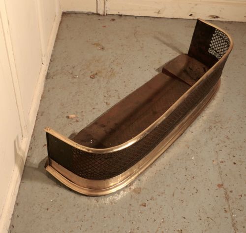 Georgian Brass and Iron Club Fender