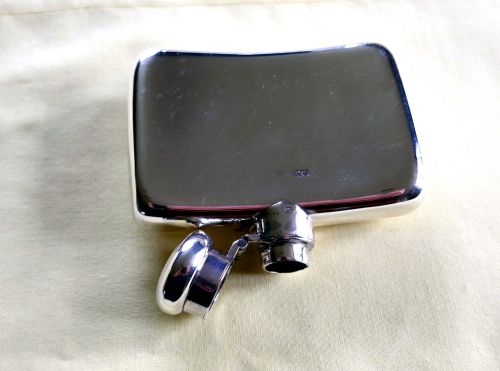 fig 1. Fine Quality Vintage Silver Hip Flask by Stokes & Ireland, 1900