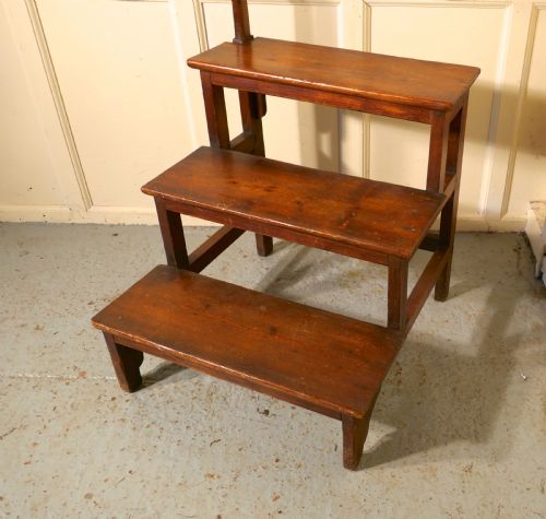 fig 1. French Rustic Pine Shop Steps