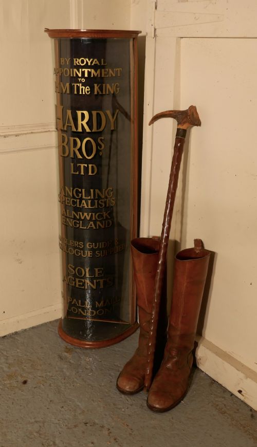 fig 1. Hardy Bros Ltd, Fishing Rod Display Case