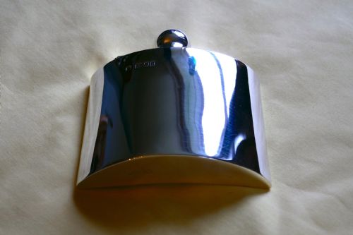 Silver Hip Flask by Sampson Mordan & Co Date 1916