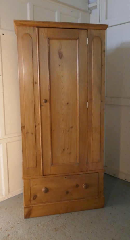 fig 2. A Victorian Stripped Pine Wardrobe