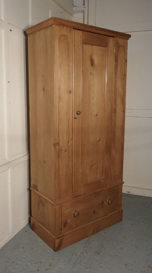 fig 3. A Victorian Stripped Pine Wardrobe